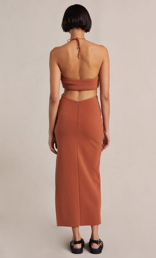 Alba Dress- Terracotta