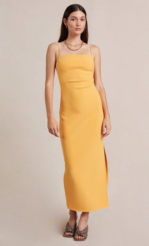 Cammi Tuck Dress- Marigold