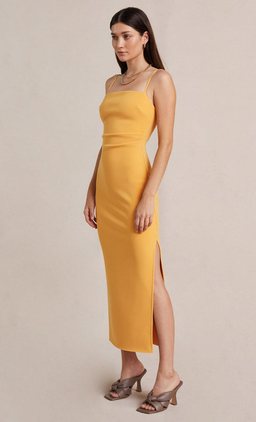 Cammi Tuck Dress- Marigold