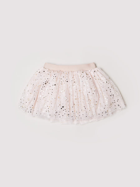 Gold Star Tulle Skirt- Sugar