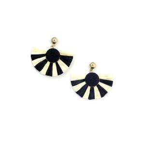 Angelica Earrings- Black