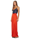 Saint Sabine Pant- Orange Red