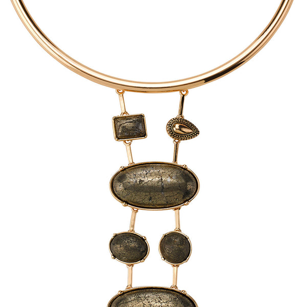 Hunter & Gatherer Collar Necklace- Iron