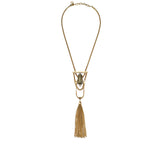 Hunter & Gatherer Necklace- Iron/Gold