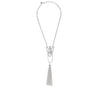 Hunter & Gatherer Nacklace- White Howlite/ Silver