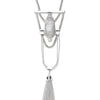 Hunter & Gatherer Nacklace- White Howlite/ Silver