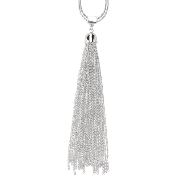 Hunter & Gatherer Nacklace- White Howlite/ Silver