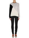 Hyperluxe Sweater- Black/Grey/Ivory