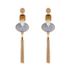 Heart Wonder Drop Earring- Gold