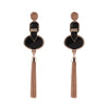 Heart Wonder Drop Earring- Rose Gold