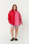 Henrietta Shirt- Pink/Red