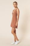 Reese Cupro Mini Dress- Hazel
