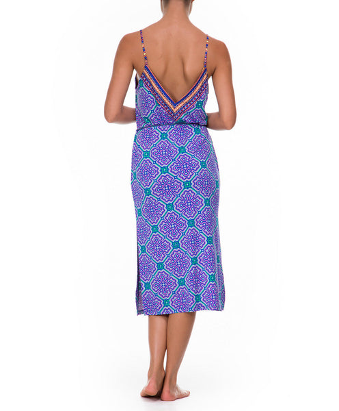 Paldan Dress- Cobalt