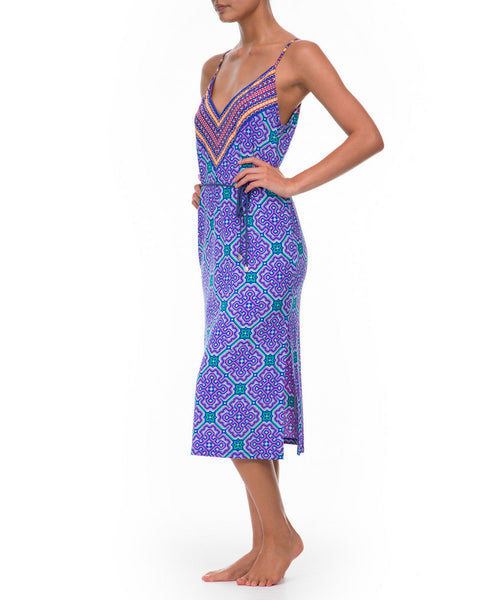 Paldan Dress- Cobalt