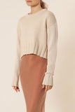 Rory Knit Jumper- Almond