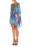 Short Round Neck Kaftan- Moon Dance