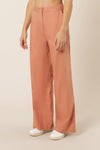 Kora Wide Leg Pant- Terracotta