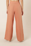 Kora Wide Leg Pant- Terracotta