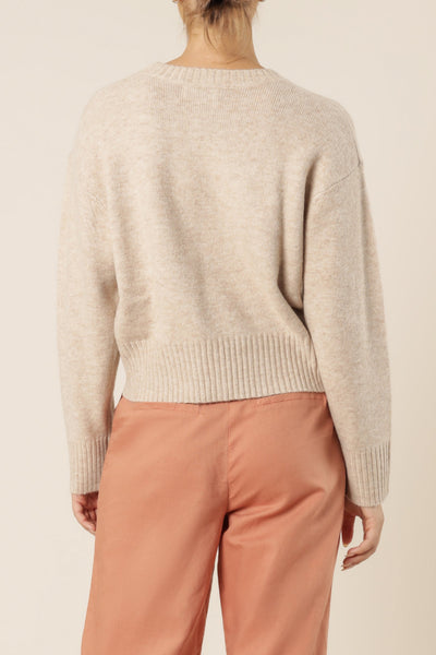 Ari Knit Jumper- Sand