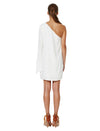 Lunetta Asymmetrical Dress- Ivory