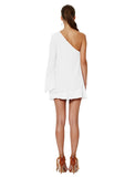 Lunetta Asymmetrical Top- White
