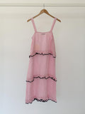 Midi Clementine Dress- Pink Stripe