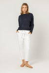 Otis Knit- Washed Navy