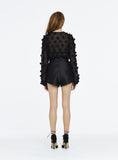 In Bloom Blouse- Black
