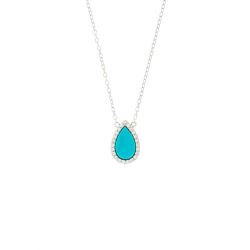 Isla Bardot Necklace- Turquoise