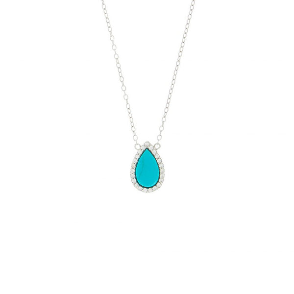 Isla Bardot Necklace- Turquoise