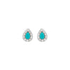 Isla Dainty Bardot Stud- Turquoise