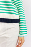 CANDY LANE SWEATER- EMERALD