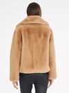 Teddy Luxe Short Jacket- Camel