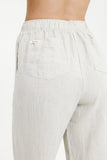 Lounge Linen Pant- Natural