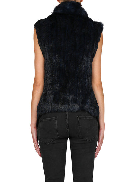 Lush Luxe Vest- Navy