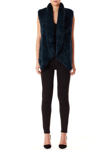 Lush Luxe Vest- Teal
