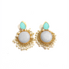 Layla Earrings- Mint