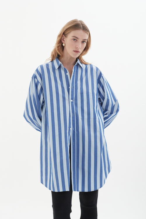 Liam Shirt Thick Stripe