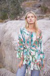 Flows Top- Floral