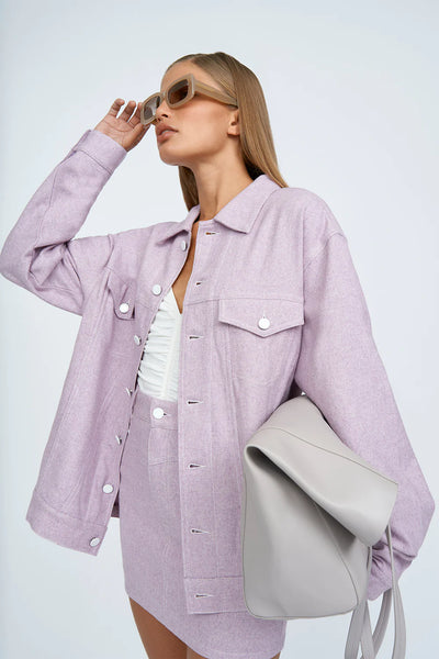 MIKA MARLE JACKET-LILAC