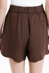 Rynn Linen Short- Cacao