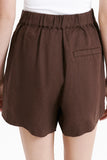 Rynn Linen Short- Cacao