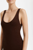 Arlo Knit Dress- Cacao