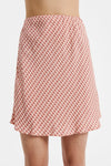 Rhys Cupro Mini Skirt