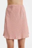 Rhys Cupro Mini Skirt