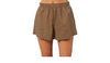 Darcy Linen Short- Chocolate