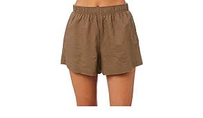 Darcy Linen Short- Chocolate