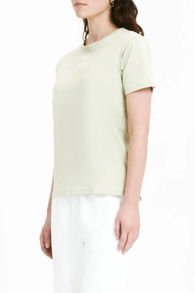 Nude. Organic Heritage Tee- Eucalyptus