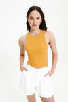 Rynn Linen Short- White
