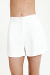 Rynn Linen Short- White